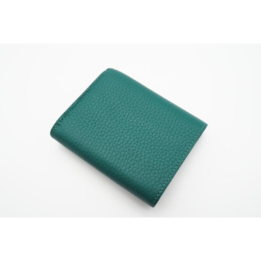 【未使用に近い】ルイヴィトン カプシーヌ タイニーウォレット 折財布 グリーン LOUIS VUITTON（ルイ・ヴィトン） ☆3日以内返品可☆ ルイ ヴィトン