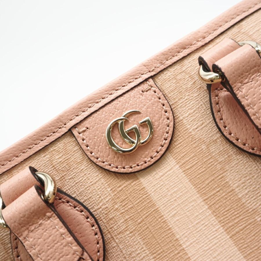 ★3日以内返品可★ GUCCI グッチ 811716 GGスプリームオフィディア スモール トートバッグ ピンクベージュ 2WAYバッグ 極美品 GUCCI（グッチ） ☆3日以内返品可☆ 811716 GGスプリームオフィディア