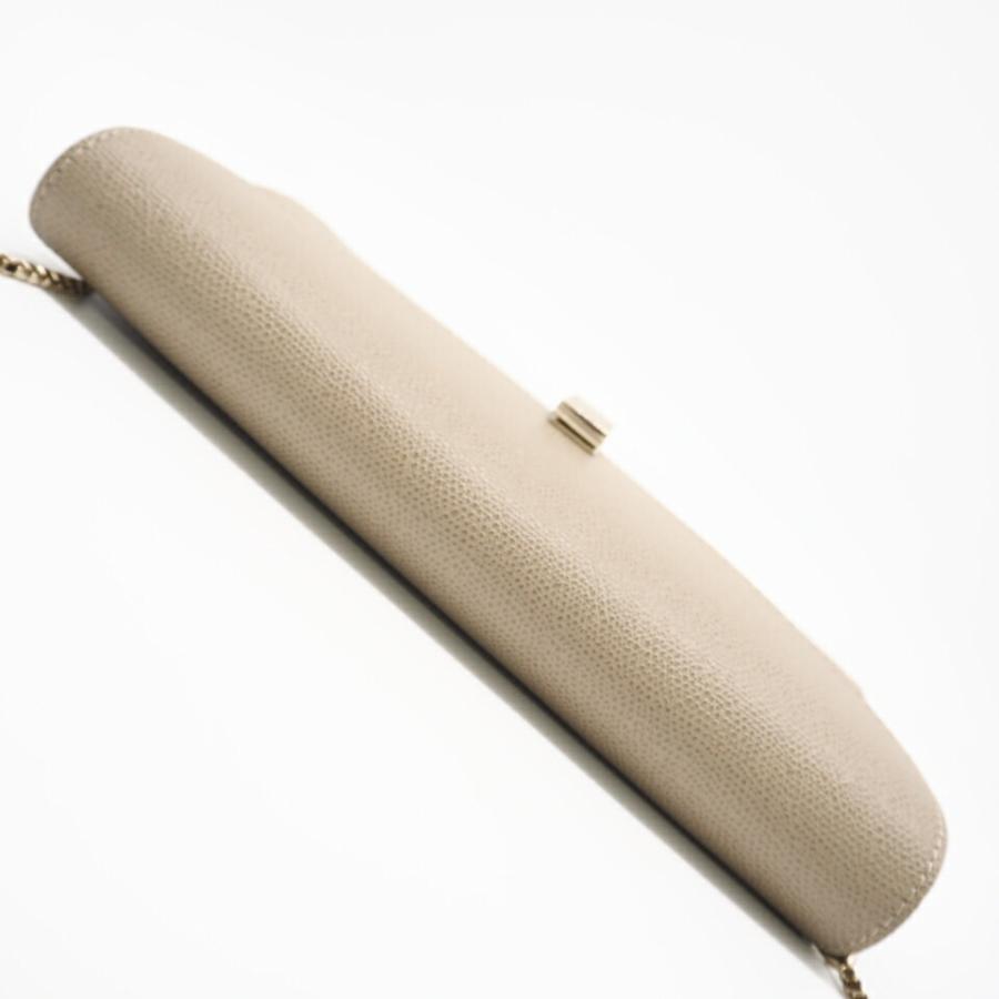 ★3日以内返品可★ valextra ヴァレクストラ WBES0082028LOC99 イジィデ レザー ベージュ チェーンショルダーバッグ 極美品 ☆3日以内返品可☆ valextra ヴァレクストラ WBES0082028LOC99