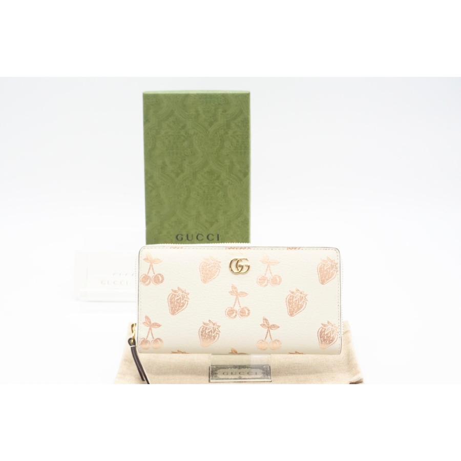 ☆安心の3大保証☆ Aランク ≪GUCCI グッチ/ラウンドファスナー長財布