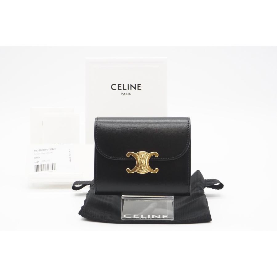 ☆安心の3大保証☆ Aランク ≪CELINE セリーヌ/三つ折り財布≫ 10D783