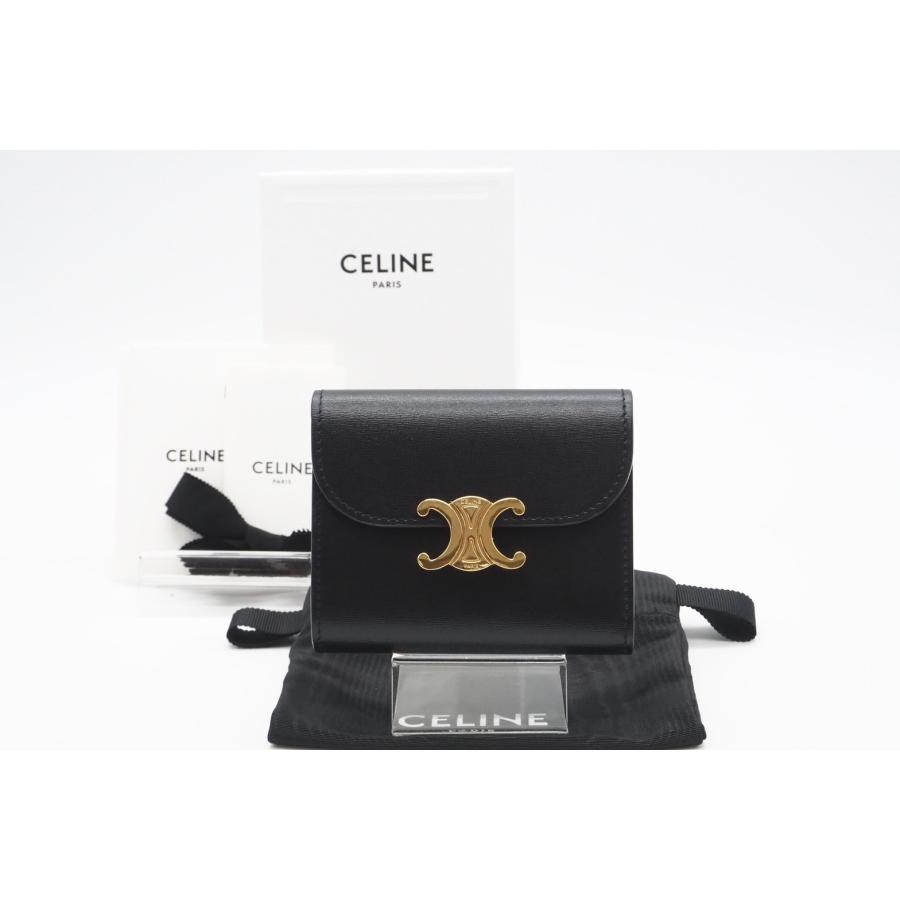 ☆安心の3大保証☆ Aランク ≪CELINE セリーヌ/三つ折り財布≫ 10D783