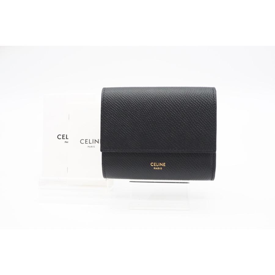 ☆安心の3大保証☆ Aランク ≪CELINE セリーヌ/三つ折り財布≫ 10B573  