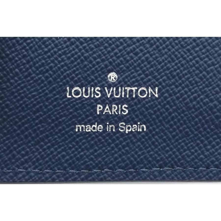 ☆安心の3大保証☆ Aランク ≪LOUIS VUITTON ルイ ヴィトン/二つ折り長財布≫ M63513 エピ LVサークル ポルトフォイユ ブラザ ブルーアズール ブルー｜biclock｜09