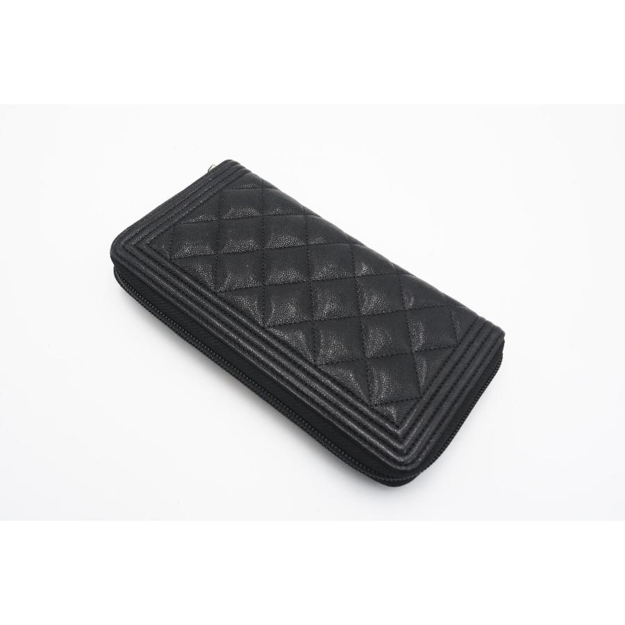 ☆安心の3大保証☆ ABランク ≪CHANEL シャネル /ラウンドファスナー長  