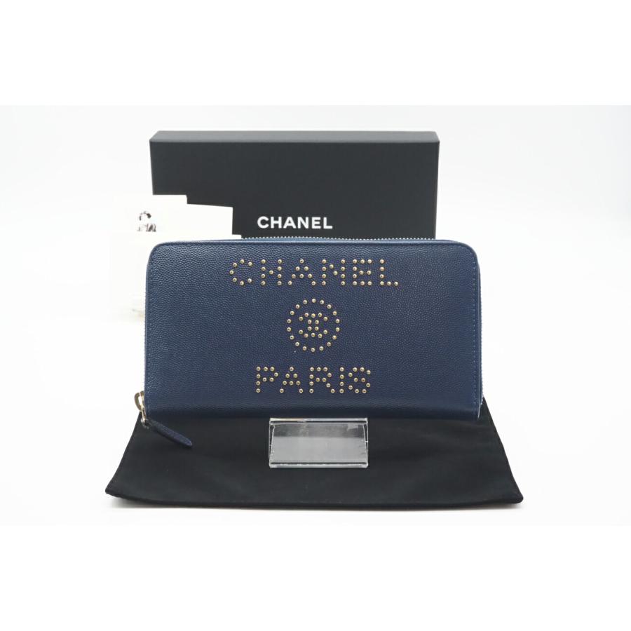 ☆安心の3大保証☆ ABランク ≪CHANEL シャネル/ラウンドファスナー長 