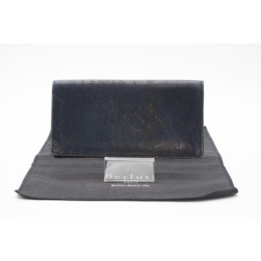 美品】ベルルッティ Berluti 財布 長財布 ロングウォレット  