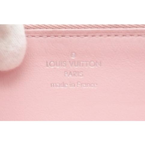 ☆安心の3大保証☆ Bランク ≪LOUIS VUITTON ルイ ヴィトン/二つ折り長財布≫ M69806 トリヨン ポルトフォイユ カプシーヌ バブルガムピンク