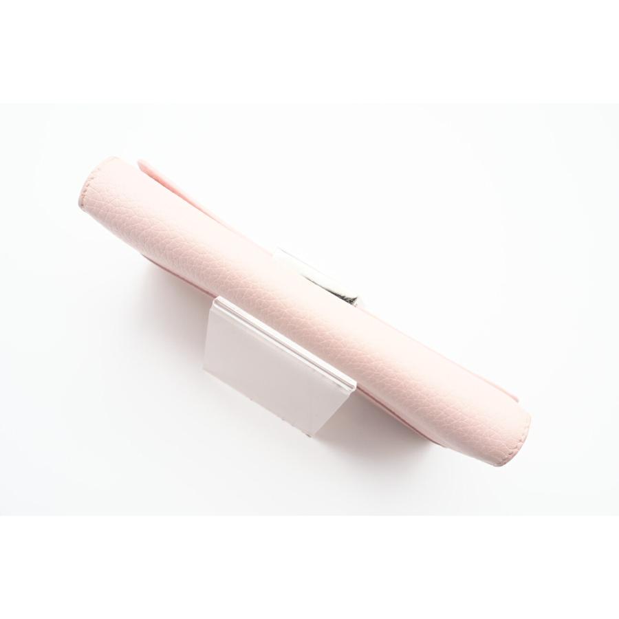 ☆安心の3大保証☆ Bランク ≪LOUIS VUITTON ルイ ヴィトン/二つ折り長財布≫ M69806 トリヨン ポルトフォイユ カプシーヌ バブルガムピンク