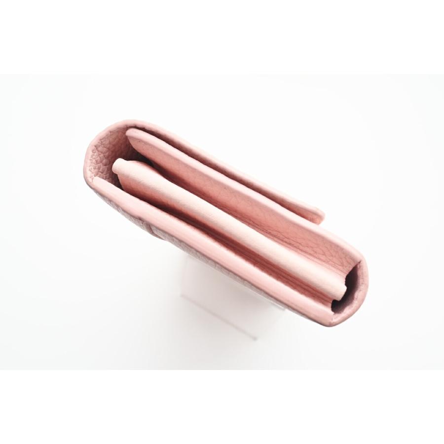 ☆安心の3大保証☆ Bランク ≪LOUIS VUITTON ルイ ヴィトン/二つ折り長財布≫ M69806 トリヨン ポルトフォイユ カプシーヌ バブルガムピンク