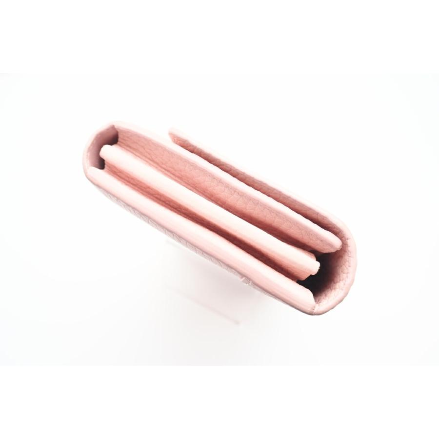 ☆安心の3大保証☆ Bランク ≪LOUIS VUITTON ルイ ヴィトン/二つ折り長財布≫ M69806 トリヨン ポルトフォイユ カプシーヌ バブルガムピンク