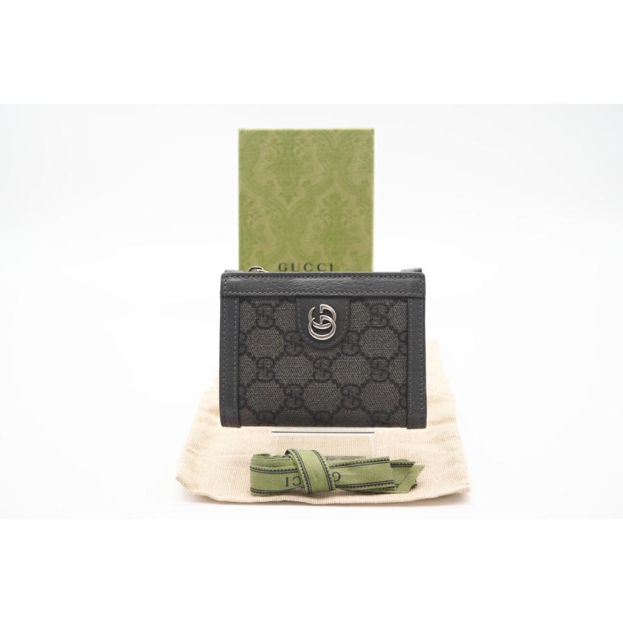☆安心の3大保証☆ ABランク ≪GUCCI グッチ/二つ折り財布≫ 760238 GG 