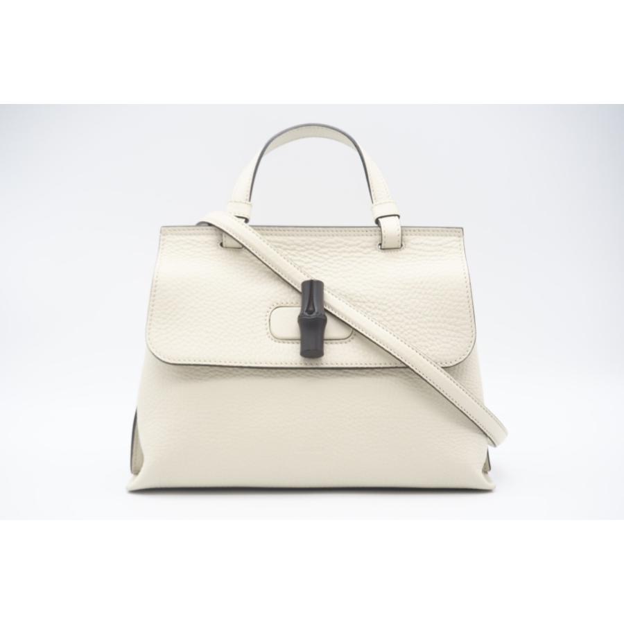 GUCCI グッチ ハンドバッグ デイリー バンブー 2WAY 370831 GUCCI】グッチ『バンブー デイリー トップハンドルバッグ