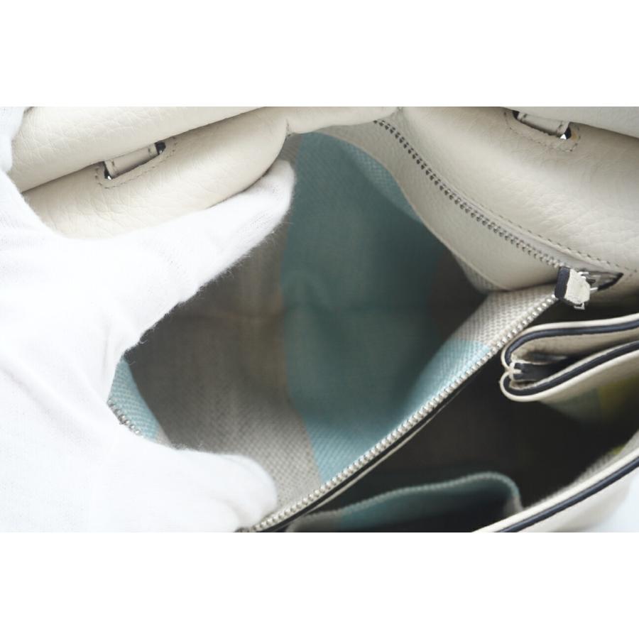 GUCCI 2WAYバッグ バンブー デイリー レザー アイボリー ABランク