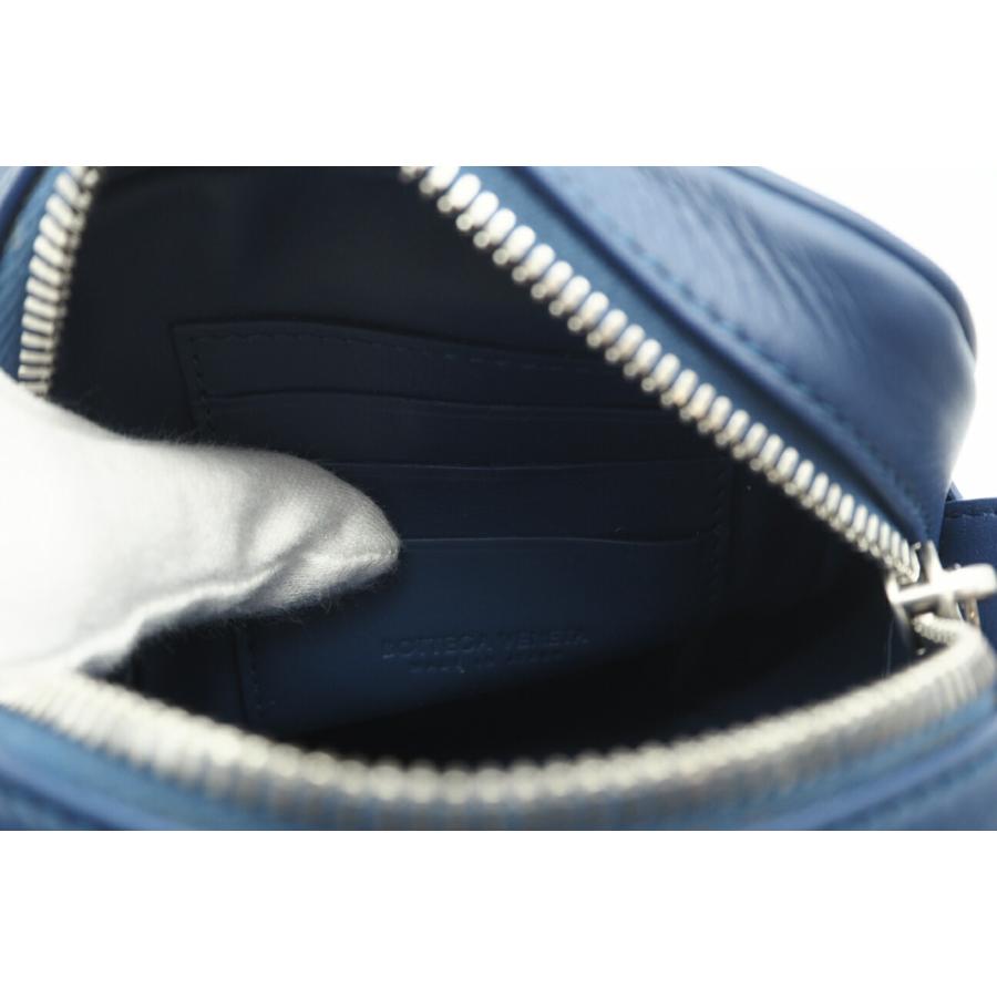 ☆安心の3大保証☆ ABランク ≪BOTTEGA VENETA ボッテガ ヴェネタ/ショルダーバッグ≫ 729296 イントレチャート レザー パープル 美品 送料無料 ☆安心の3大保証☆ ABランク ≪BOTTEGA VENETA ボッテガ ヴェネタ