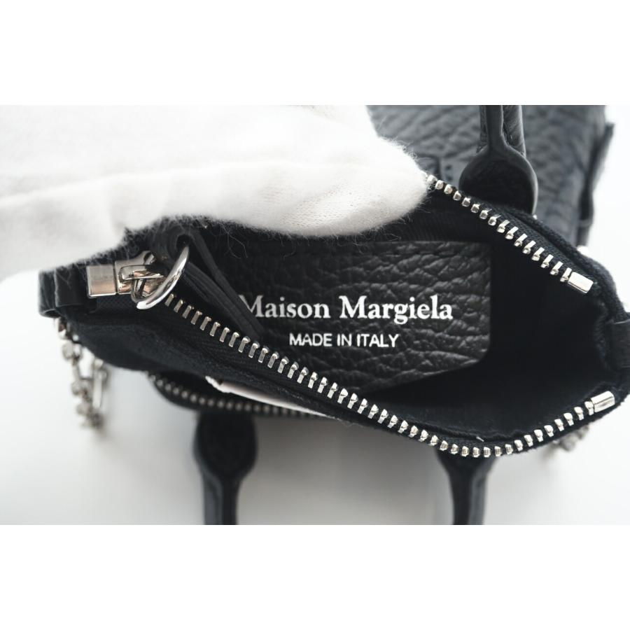 ☆安心の3大保証☆ Aランク ≪MAISON MARGIELA メゾン マルジェラ/ショルダーポーチ≫ SB3WG0025 5AC クラシック ベイビー ポーチ レザー ブラック ☆安心の3大保証☆ Aランク ≪MAISON MARGIELA メゾン マルジェラ