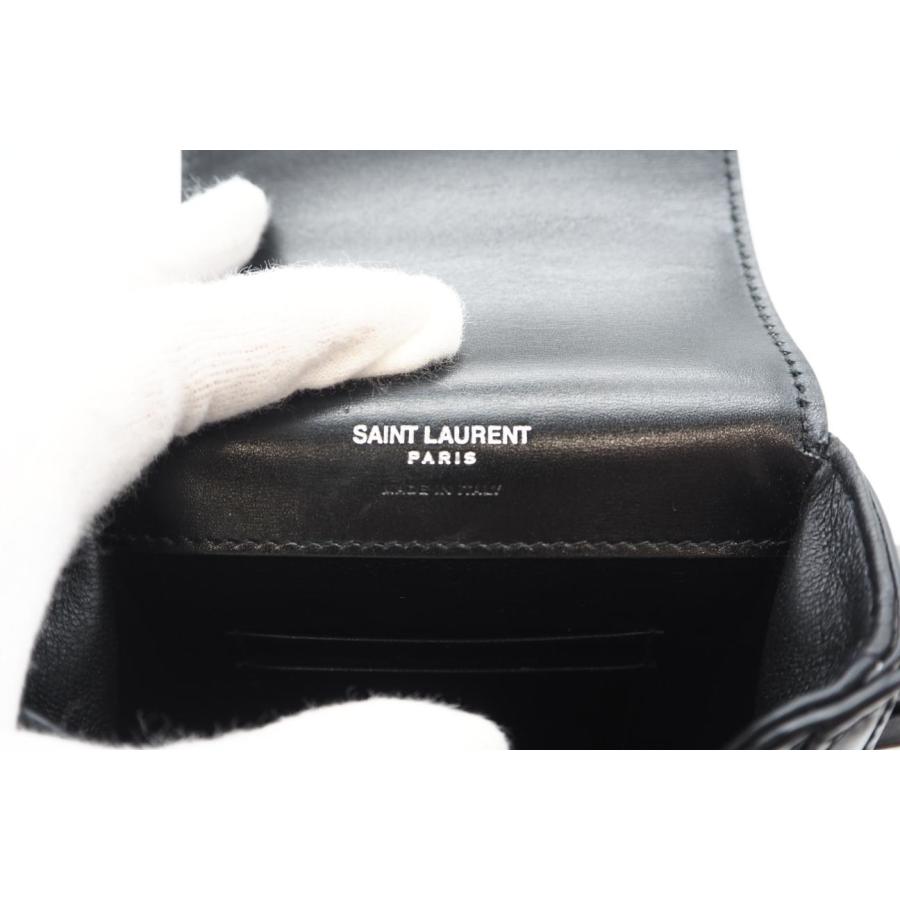 ☆3日以内返品可☆ SAINT LAURENT サンローラン 753963 YSLロゴ