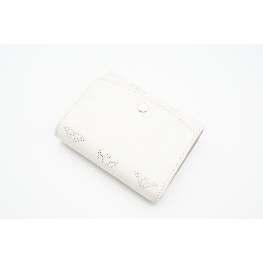 ★３日以内返品可★ LOUIS VUITTON ルイ ヴィトン M82742 マヒナ ポルトフォイユ イリス コンパクト ホワイト 財布 LOUIS VUITTON（ルイ・ヴィトン） ☆3日以内返品可☆ ルイ ヴィトン