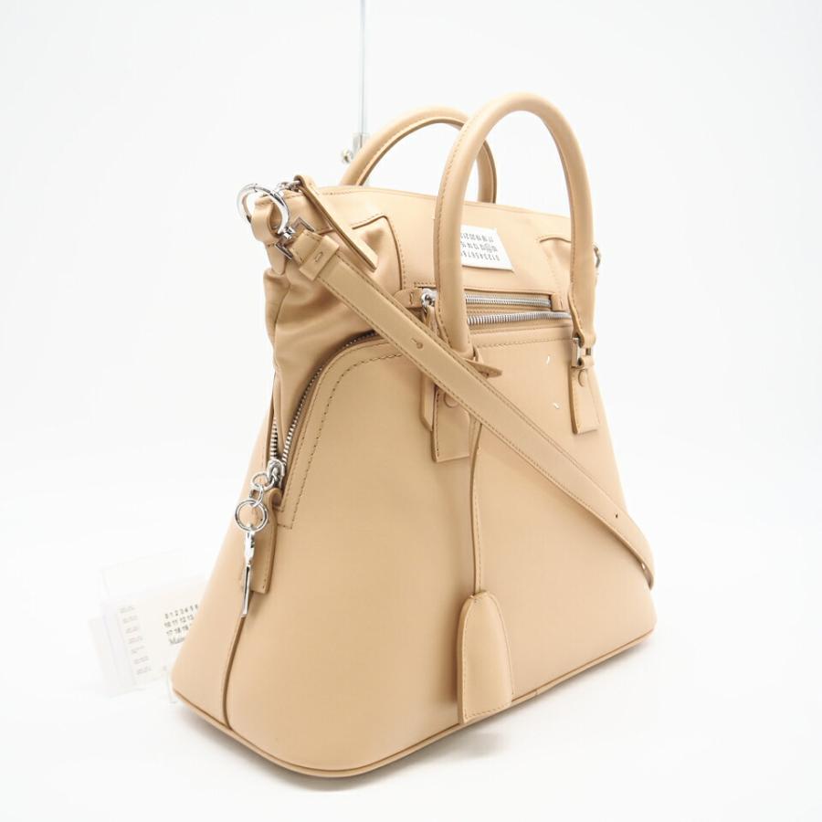 ★3日以内返品可★ MAISON MARGIELA メゾン マルジェラ S56WG0093 5AC ミディアム ベージュ ショルダーバッグ 極美品 ティブイエー ☆3日以内返品可☆ MAISON MARGIELA メゾン マルジェラ