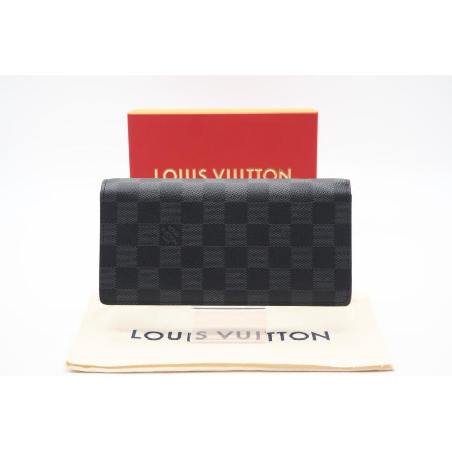 LOUIS VUITTON 二つ折り長財布 ポルトフォイユブラザNM ABランク