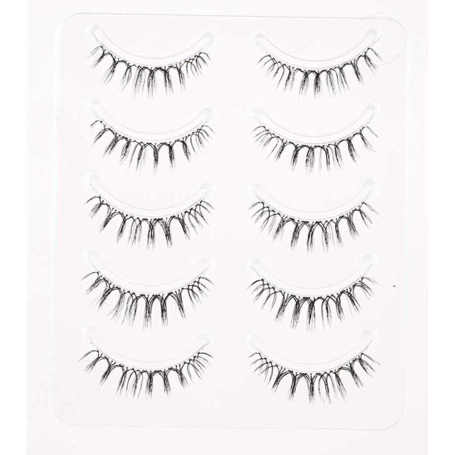 22モデル Emotao つけまつげ ナチュラル 人気 短め 上まつげ 手作りつけまつげ 薄化粧 生活化粧 5ペア Materialworldblog Com