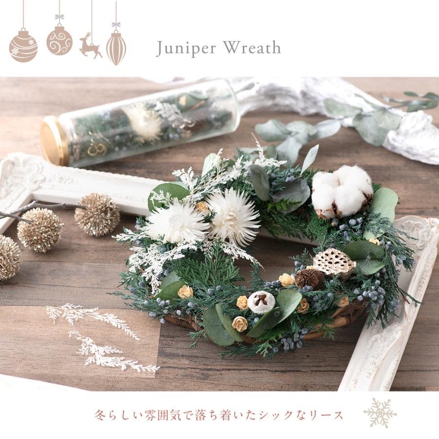 クリスマスリース クリスマス 玄関 おしゃれ 木の実 ギフト 花 プレゼント プリザーブドフラワー ジュニパーリース 北欧 Fer05 フラワーギフト専門店fun Fun 通販 Yahoo ショッピング
