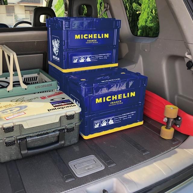 ミシュラン（MICHELIN） コンテナ 折り畳み式 20L キャンプ レジャー 