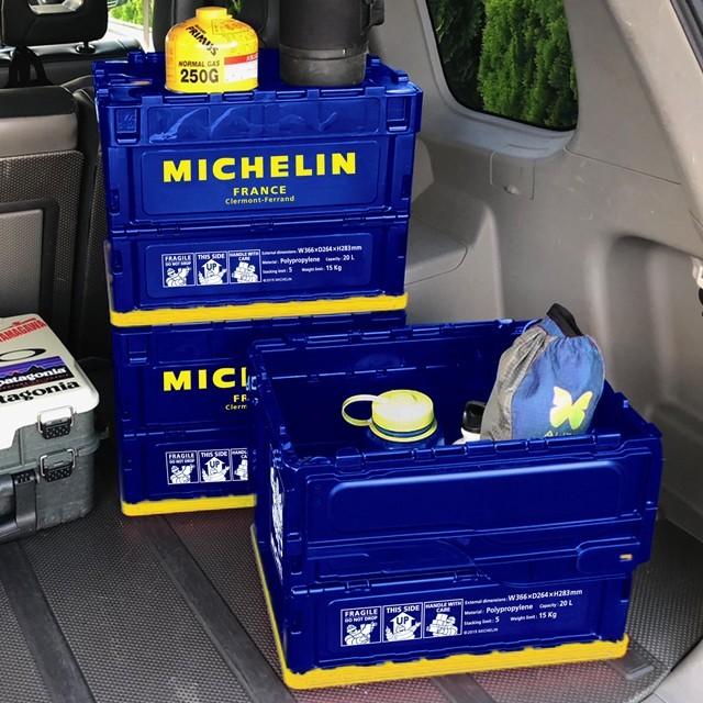 ミシュラン MICHELIN コンテナ 折り畳み式 20L キャンプ