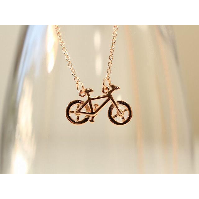 自転車 ネックレス 自転車モチーフ ペンダント メンズ レディース 