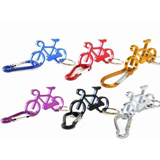 自転車 キーホルダー 鍵 おしゃれ ボトルオープナー 栓抜き