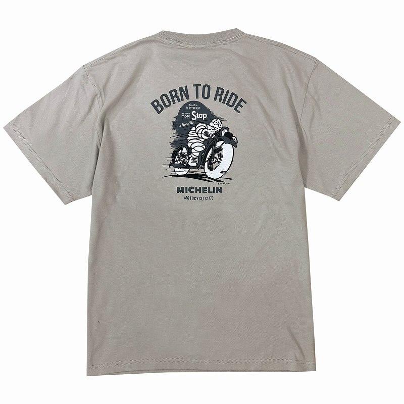 希少　モーターサイクル　ミシュラン【ビバンダム】　長袖　Mサイズ ミシュラン（MICHELIN） Tシャツ Michelin T-Shirt Motocycliste