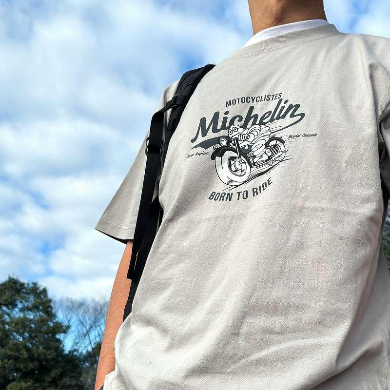 ミシュラン Tシャツ Michelin T-Shirt ライダー moto ミシュランマン ビブ ビバンダム バイク バイク柄 バイク乗り｜bicyclegift｜15