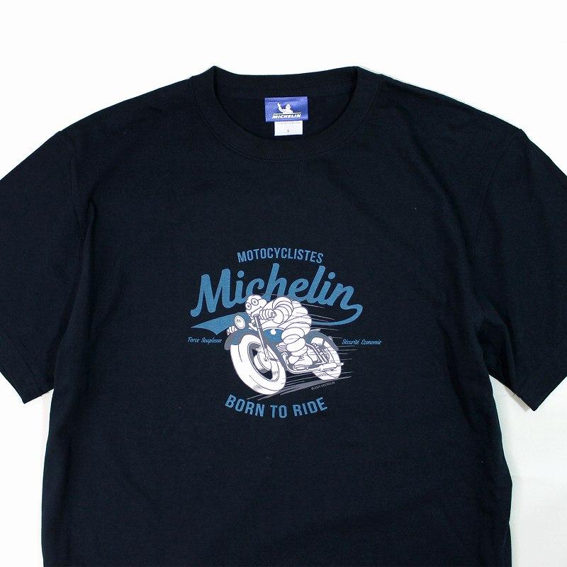 ミシュラン Tシャツ Michelin T-Shirt ライダー moto ミシュランマン ビブ ビバンダム バイク バイク柄 バイク乗り｜bicyclegift｜04