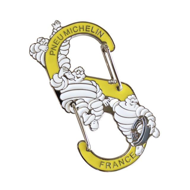 ミシュラン カラビナ キーホルダー ビバンダム S字 Michelin