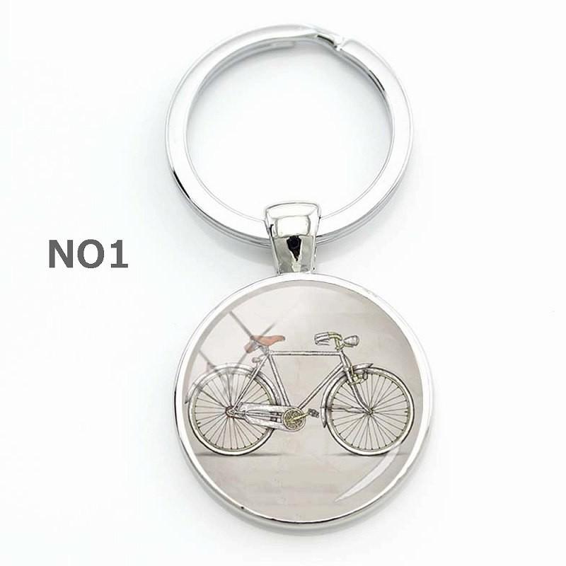 Tiffany & Co. 自転車型キーホルダー 自転車柄 バイシクル 自転車 キーホルダー アンティーク レトロ