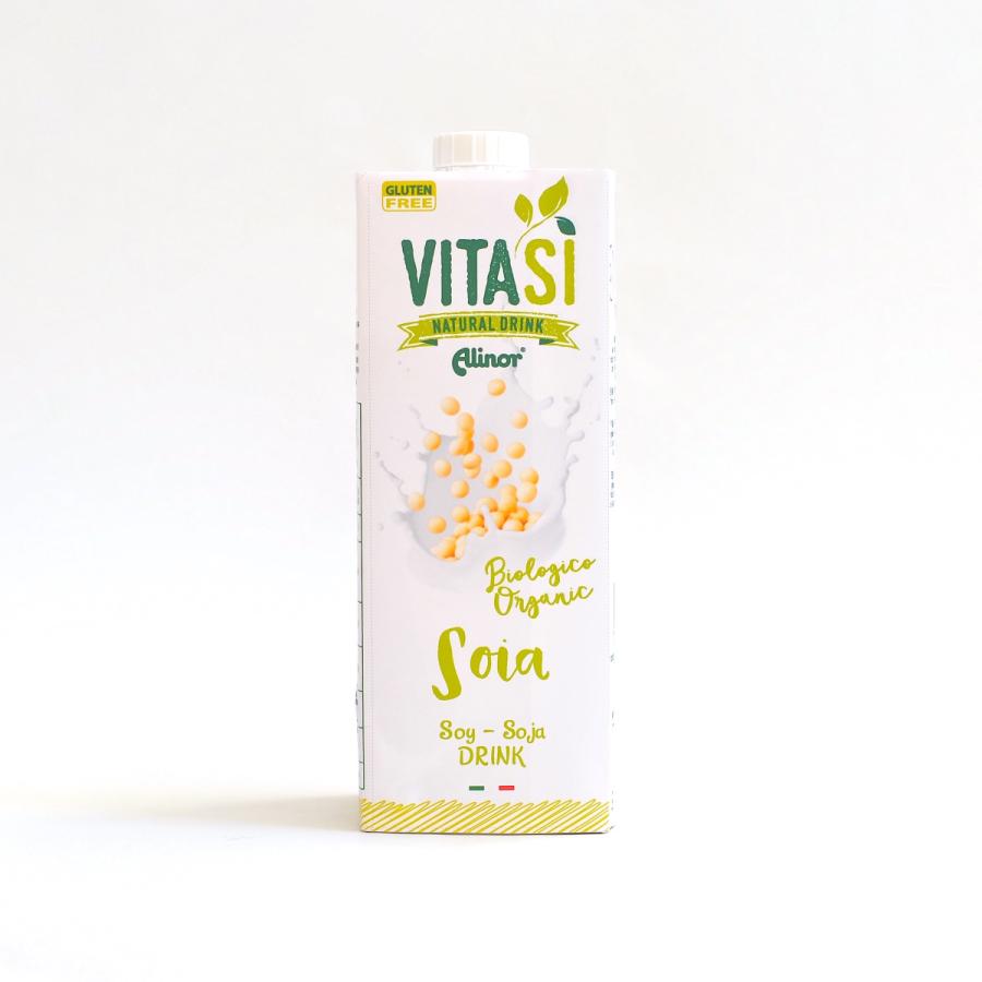 受賞店 有機植物性ミルク イタリア産 有機大豆 無調整豆乳 送料無料 ビタシ オーガニック ソイミルク 1000ml 10本セット Materialworldblog Com