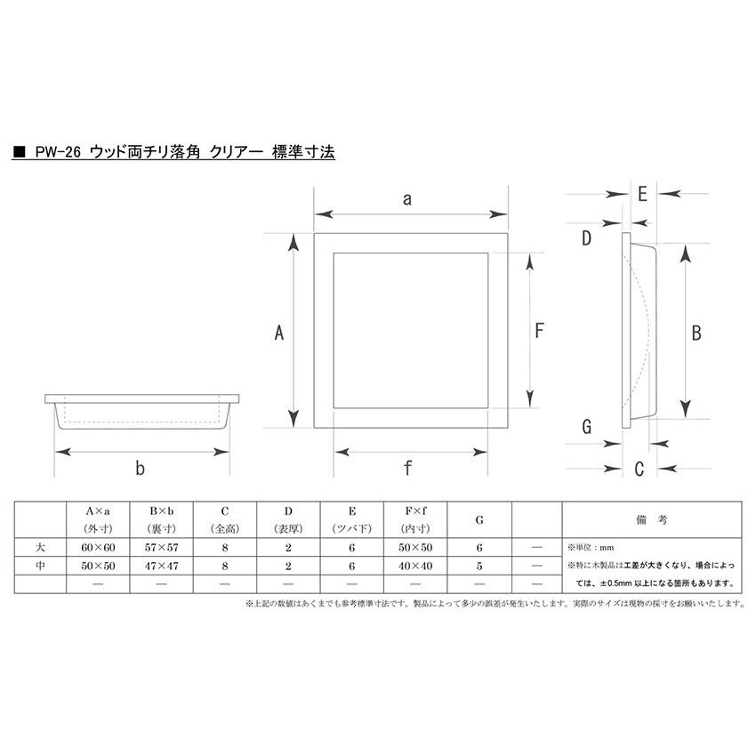 新着セール 2個入 Bidoor ビドー Pw 26 ウッド両チリ落角 クリアー 中 47 47 Pharmaace Com