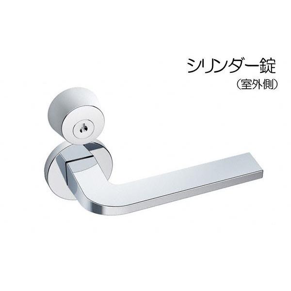 Shibutani(シブタニ) レバー No.36 丸座 CR(光沢クローム) 間仕切錠