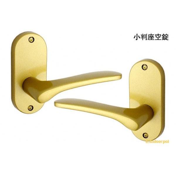 20セット入 川口技研  GIKEN Jレバー No.20 塗装サテンゴールド 小判座空錠 (BS50) JL-20-1K-TSG-50