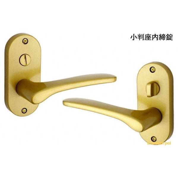 20セット入 川口技研  GIKEN Jレバー No.20 塗装サテンゴールド 小判座内締錠 (BS50) JL-20-3K-TSG-50