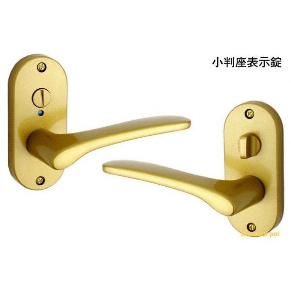 20セット入 川口技研  GIKEN Jレバー No.20 塗装サテンゴールド 小判座表示錠 (BS60) JL-20-4K-TSG-60