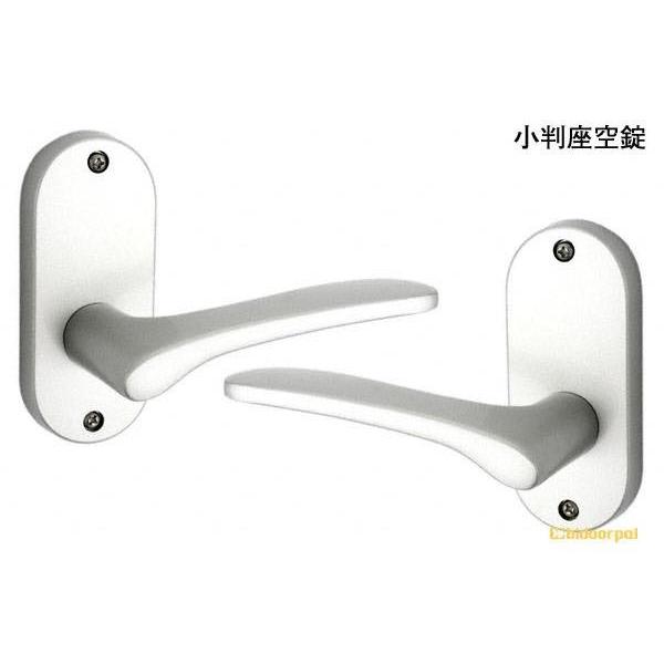 20セット入 川口技研  GIKEN Jレバー No.20 塗装ニッケル 小判座空錠 (BS50) JL-20-1K-TN-50