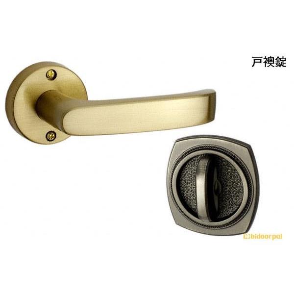 20セット入 川口技研  GIKEN Jレバー No.24 サテンゴールド 丸座戸襖錠 (BS65) JL-24-2M-SG-65