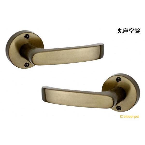 20セット入 川口技研  GIKEN Jレバー No.24 ブラウン 丸座空錠 (BS60) JL-24-1M-Br-60