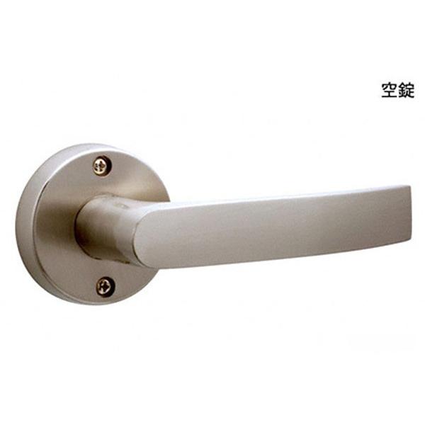 20セット入 日中製作所  ギアレバー(GIA LEVER 32A) サテンニッケル 空錠 (BS50mm) GIA 32A-O-NI-50
