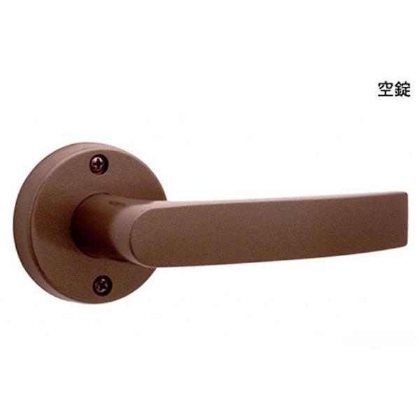 20セット入 日中製作所  ギアレバー(GIA LEVER 32A) 塗装ブロンズ 空錠 (BS50mm) GIA 32A-O-B-50