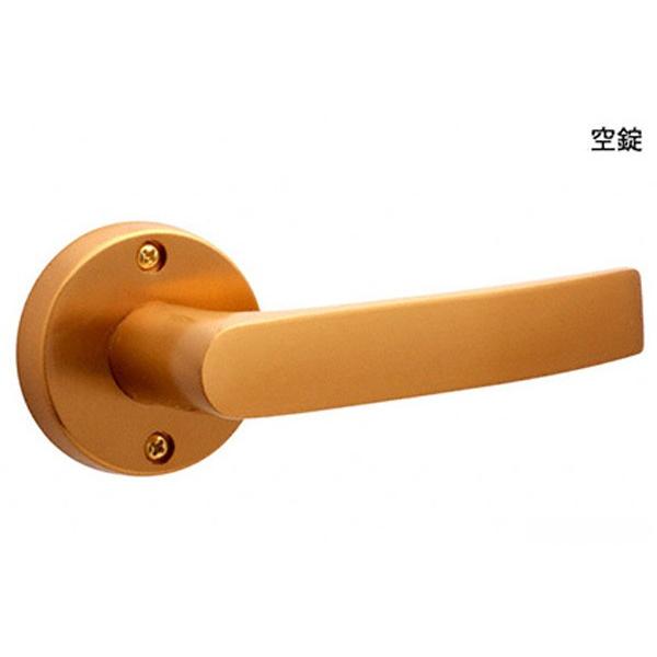 20セット入 日中製作所  ギアレバー(GIA LEVER 32A) アンチックゴールド 空錠 (BS50mm) GIA 32A-O-AG-50
