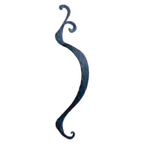 専用ページ シロクマ No.270R アイビー取手 (右) (両面用) ダークグレー塗装 330mm