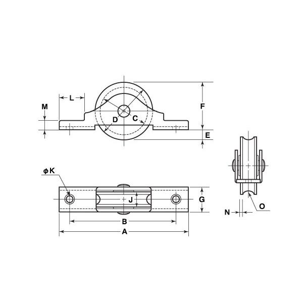 20個入 ヨコヅナ LP戸車プラス ステン枠 丸型 30mm (LPS-0301) :07-10015:建築金物通販ビドーパル - 通販 - Yahoo!ショッピング 20個入 ヨコヅナ LP戸車プラス ステン枠 丸型 30mm (LPS-0301) :07-10015:建築金物通販ビドーパル - 通販 - Yahoo!ショッピング
