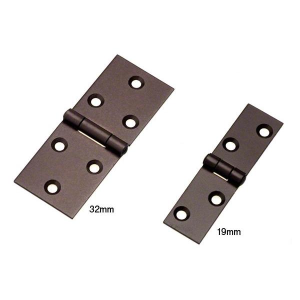 24枚入 PALHARD 鉄横長蝶番 GB (ビス無) 51mm : 建築金物通販